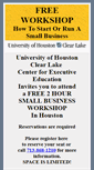 Mobile Screenshot of houston-workshop.com